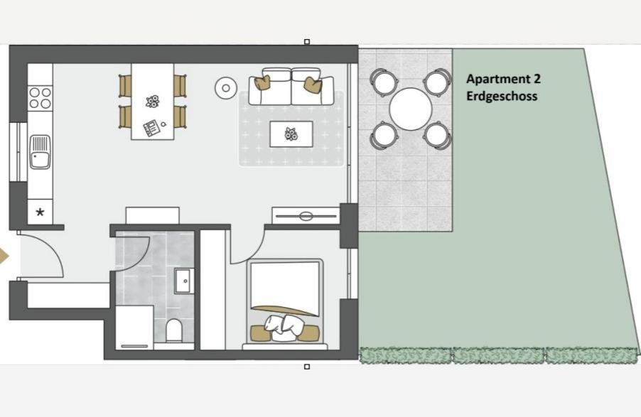 Urban-Apartmenthaus Zwischen Berg Und See 多恩比恩 外观 照片
